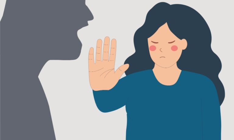 STOP: Nein zu Gewalt gegen Frauen