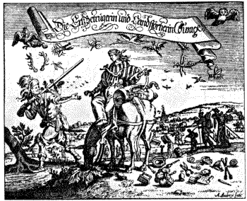 Kupferstich von Petrus Aubry