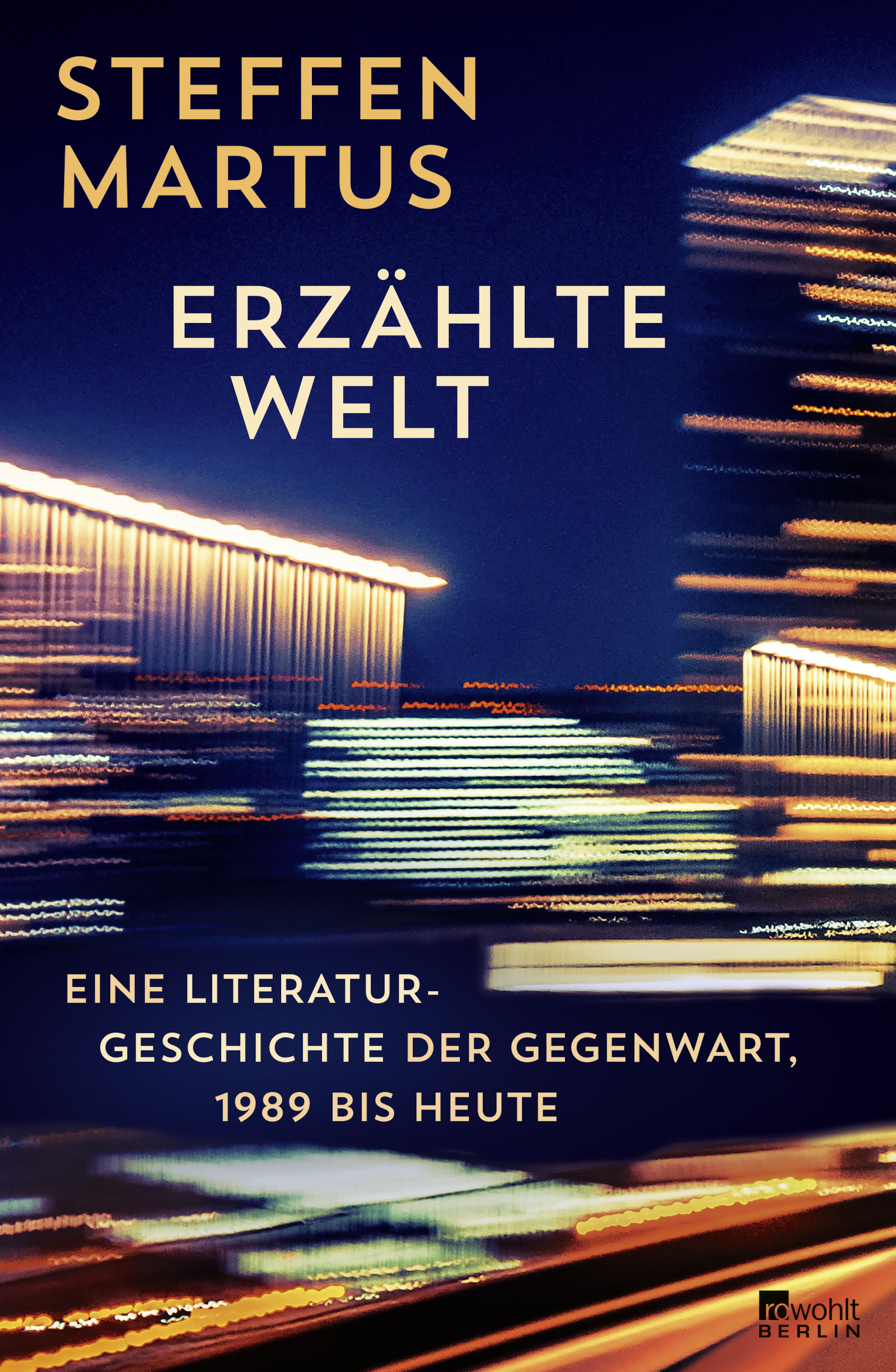 Buchcover: Erzählte Welt. Eine Literaturgeschichte der Gegenwart. 1989 bis heute
