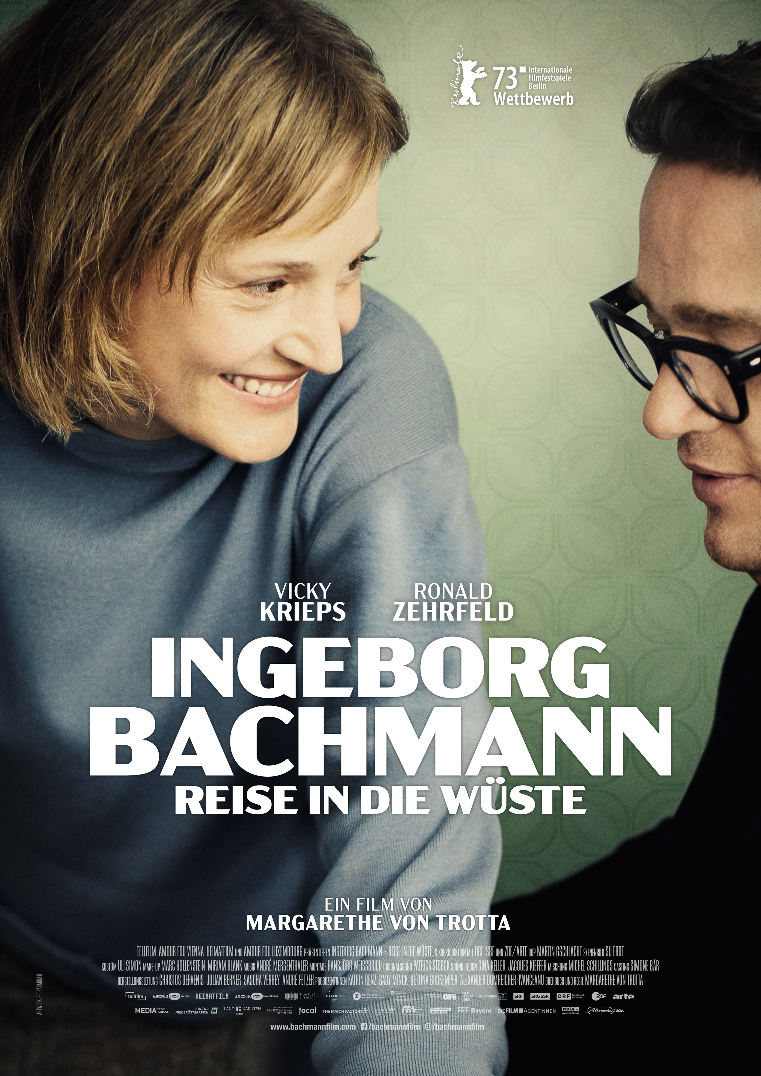 Filmplakat: Ingeborg Bachmann. Reise in die Wüste