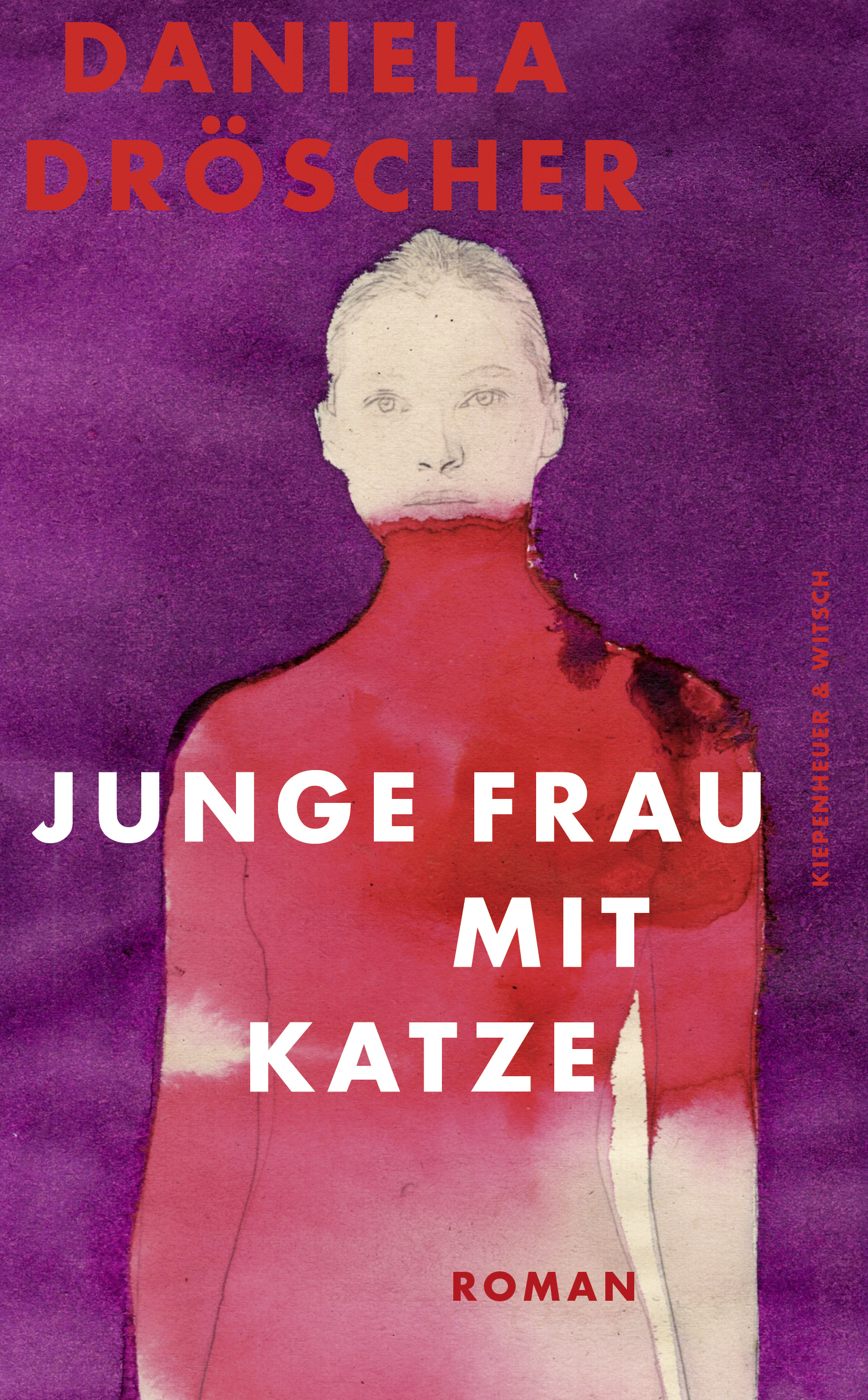Buchcover: Junge Frau mit Katze