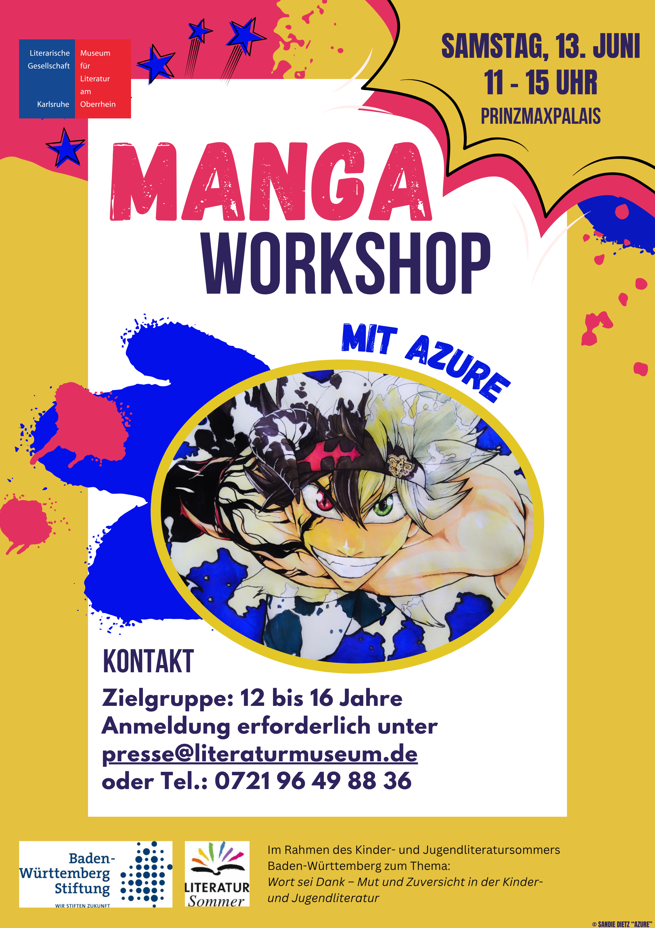 Plakat Manga Workshop
